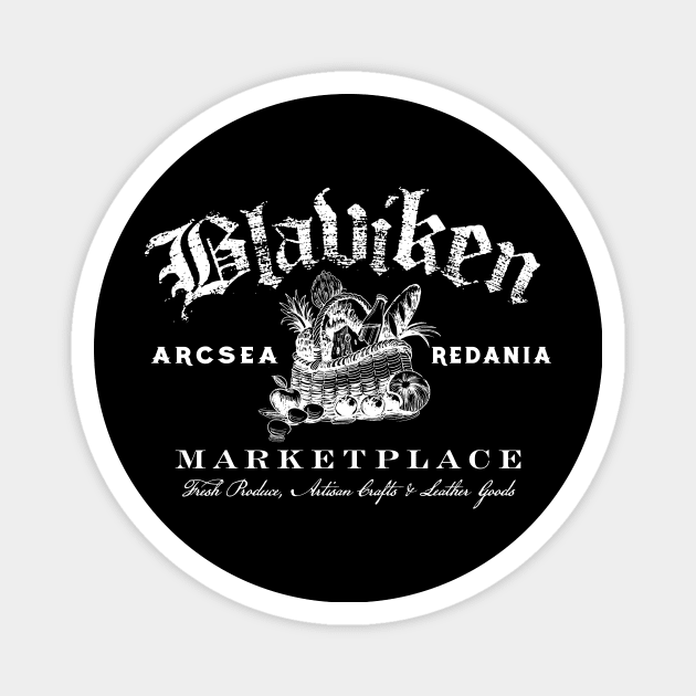 Blaviken Marketplace Magnet by MindsparkCreative